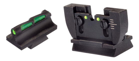 Utilizing proprietary Magni-Optic technology, HIVIZ Shooting Systems sights promote sighting with both eyes regardless of the dominant eye.